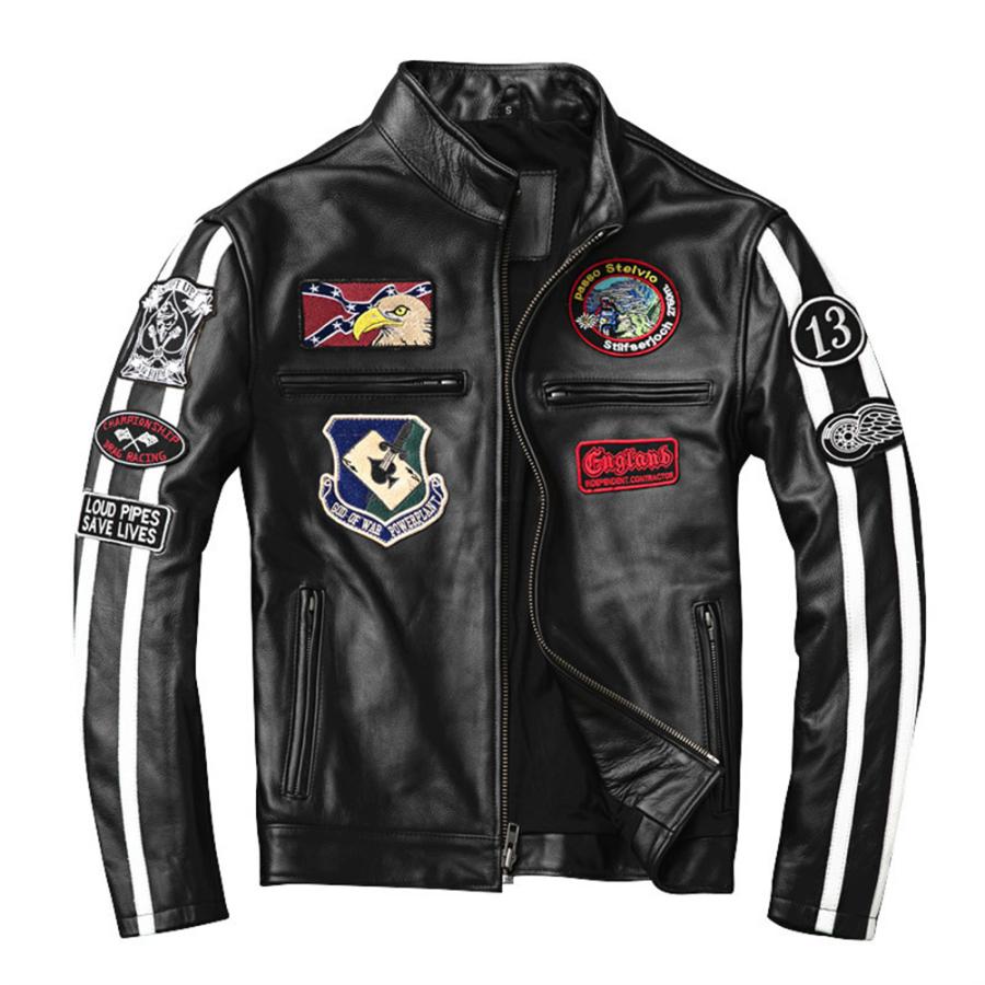 本革ジャケット 革ジャン ライダースジャケット バイクジャケット