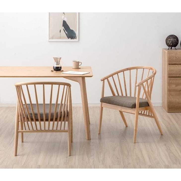 タンスのゲン ダイニングチェア 2脚 セット 椅子 和モダン リビング