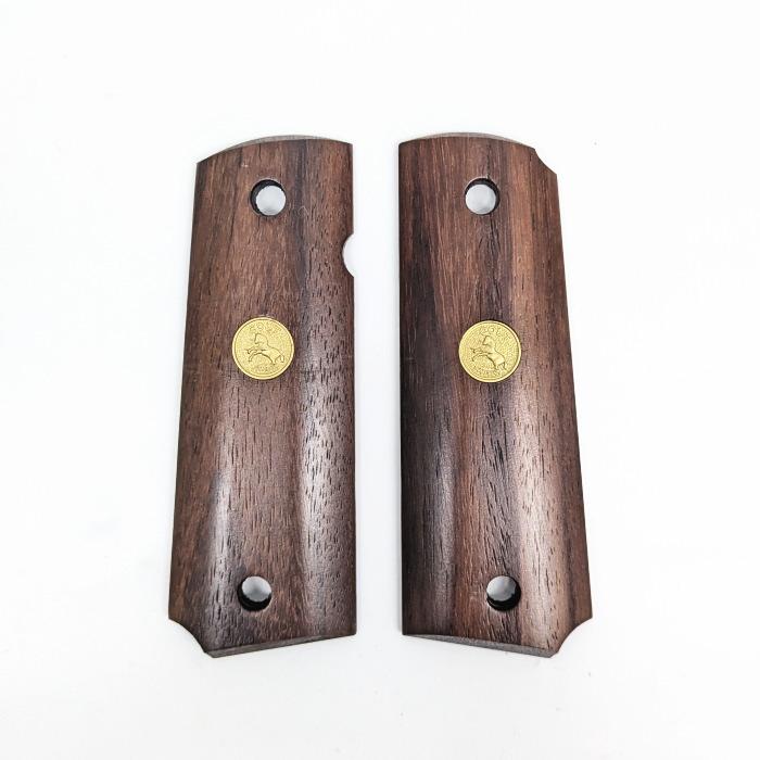 ☆CAW 1911 ガバメント用 木製グリップ ローズウッド スムース