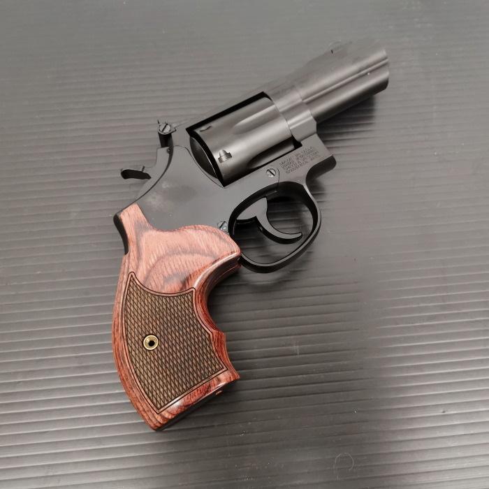 数量限定】アルタモント S&W Kフレーム ラウンドバット用 木製グリップ