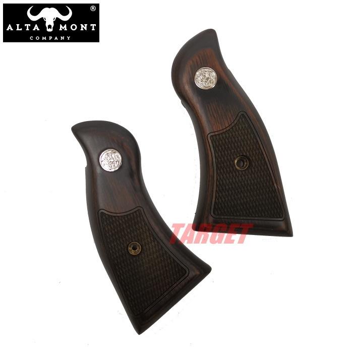アルタモント S&W Kフレーム スクエアバット用 木製グリップ サービス