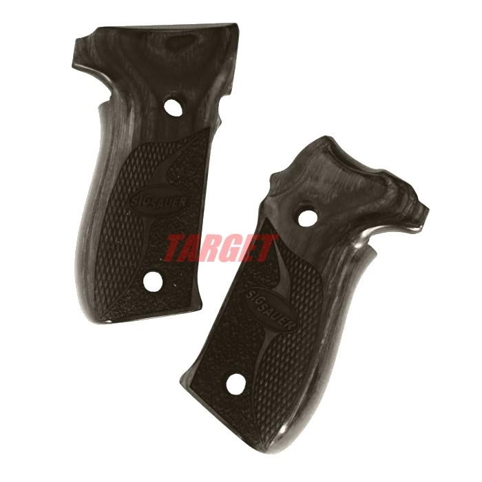 アルタモント SIG SAUER P226用 木製グリップ チェッカー ロゴ入り