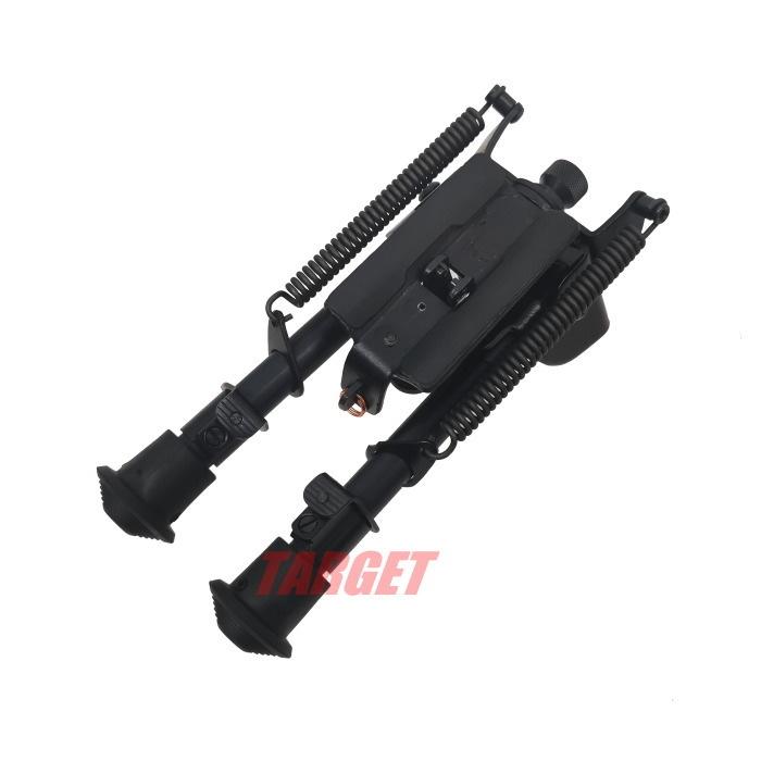 ☆HARRIS製 バイポッド スイング式/脚5段階調整 ショート 高さ約14