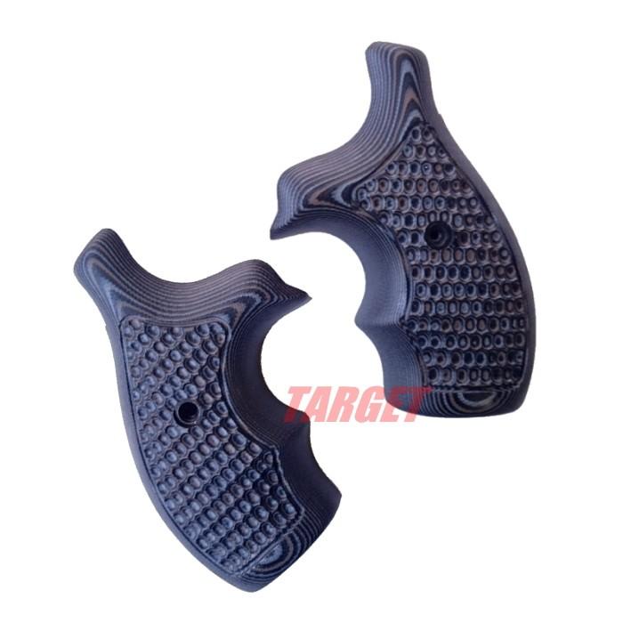 HOGUE S&W Jフレーム ラウンドバット用 G10製グリップ バンタム