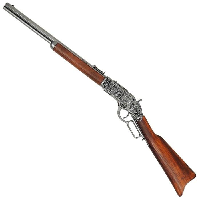 ☆DENIX M1873 ウィンチェスターカービン 彫刻入り アメリカ グレー