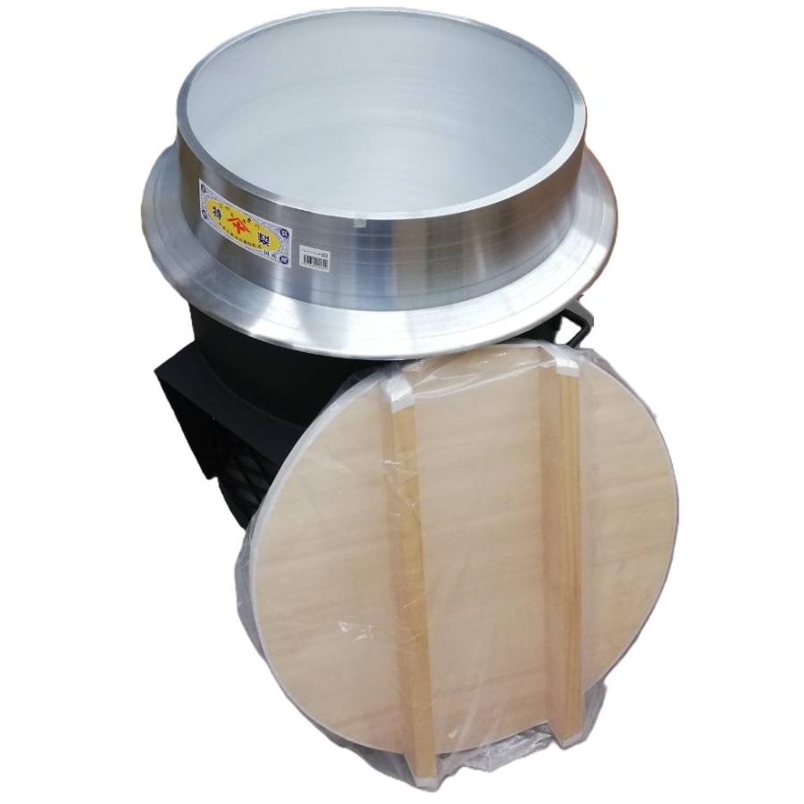 国産品 特製 極厚特大かまど NK-650 (羽釜60cm 釜木蓋66cm付き) 本体