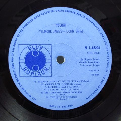 ELMORE JAMES / JOHN BRIM-Tough (UK Orig.MONO LP/CS) : TIME BOMB