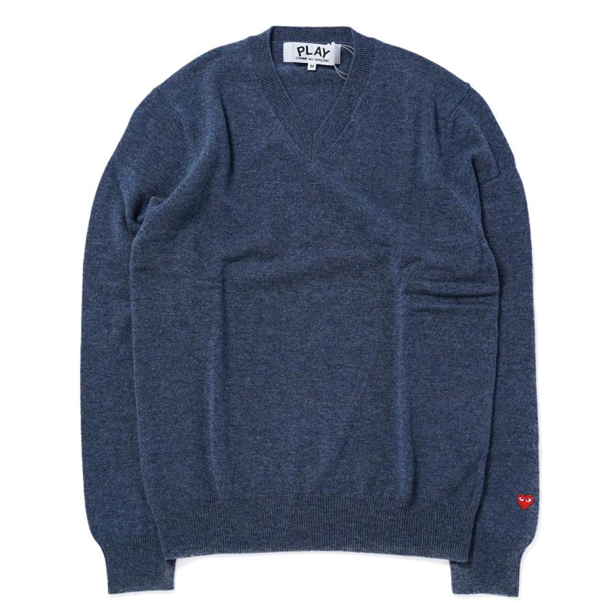 COMME des GARCONS（コムデギャルソン） PLAY ニット ウール Vネック