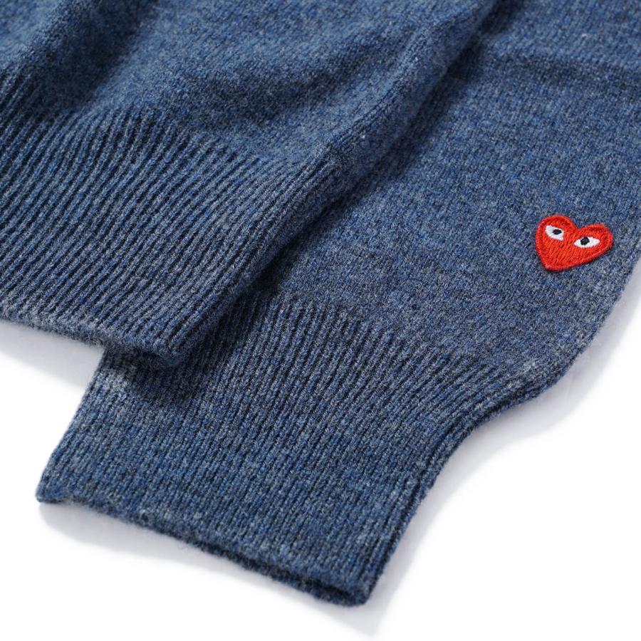 COMME des GARCONS（コムデギャルソン） PLAY ニット ウール Vネック