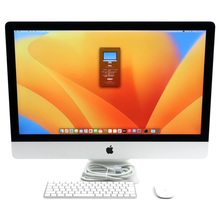 デスクトップ Apple iMac Retina 5K 27インチ 2017 Core i5-7600K 3.8