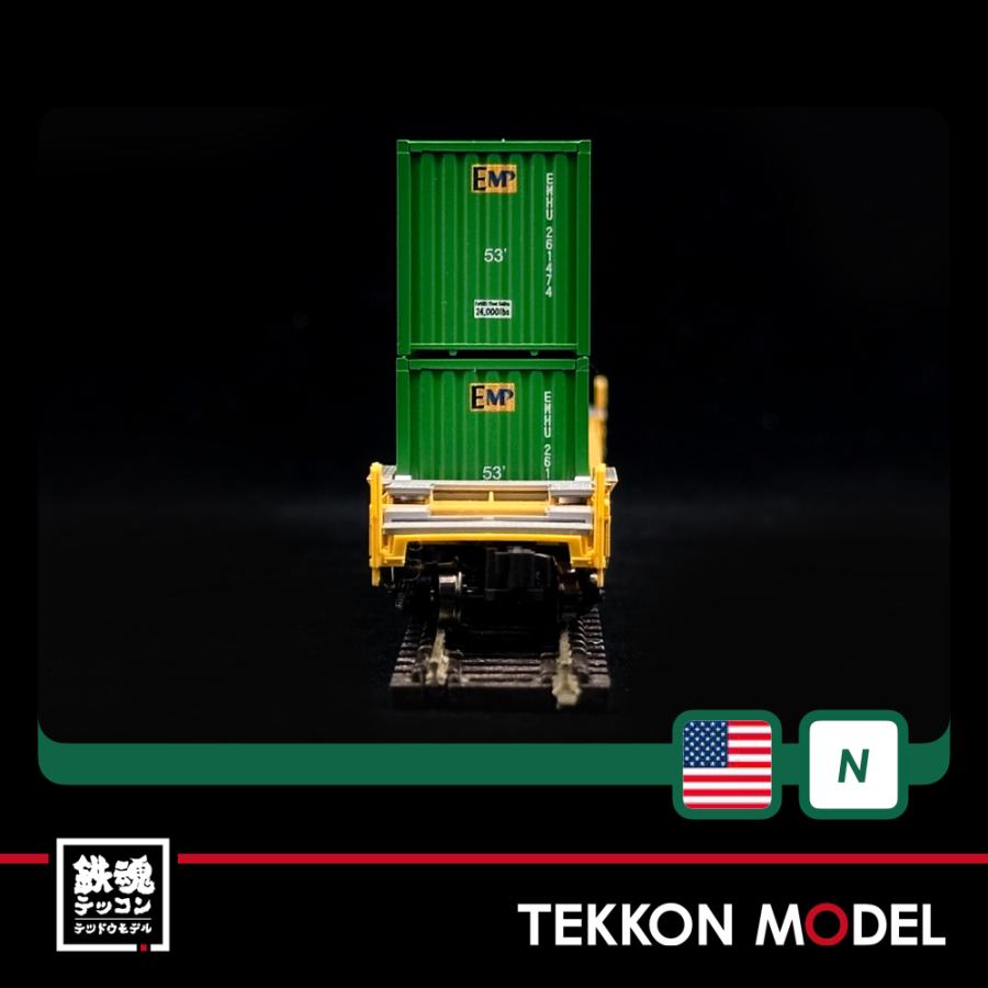 カトー（KATO） Nゲージ KATO USA 106-6187 MAXI-IV TTX 旧ロゴ 3両