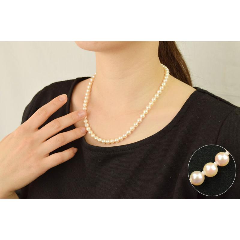 真珠 パール ネックレス 大丸松坂屋 6〜6.5mm あこや真珠 豪華4点 福袋