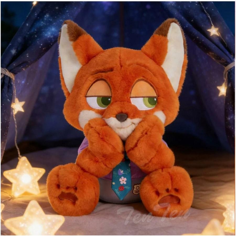 ズートピア2 ニック ぬいぐるみ ブランケット 大きいサイズ 50cm 陽気