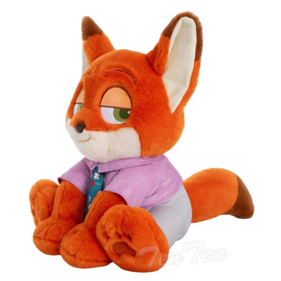 ズートピア2 ニック ぬいぐるみ ブランケット 大きいサイズ 50cm 陽気