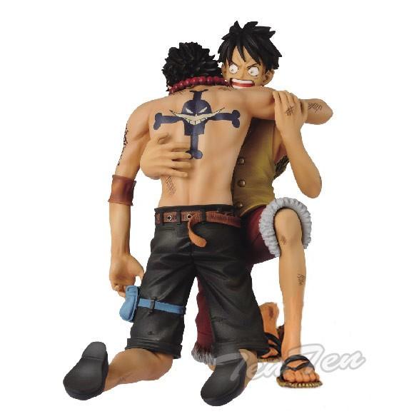 BANPRESTO（バンプレスト） ワンピース フィギュア ルフィ エース 2体