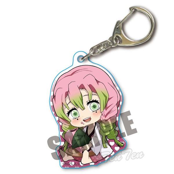 鬼滅の刃 ぎゅぎゅっとアクリルキーホルダー 甘露寺 蜜璃 (桜餅) かん