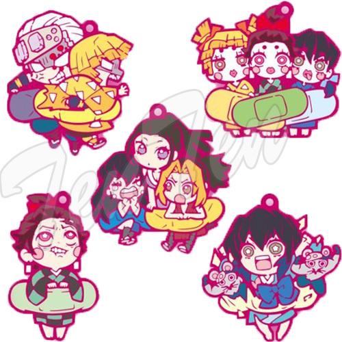 20%OFF】 鬼滅の刃 キャラばんちょうこうラバーマスコット 玖ノ型 全9