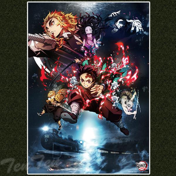 鬼滅の刃 劇場版鬼滅の刃 無限列車編 ミニクリアポスター B柄 (A3