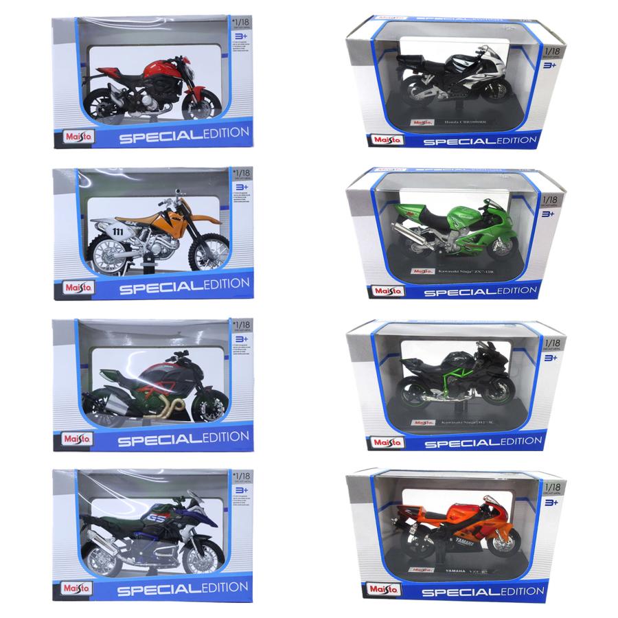 マイスト Maisto 1/18 ミニチュア オートバイ リアルバイク スペシャル