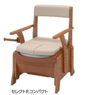 ポータブルトイレ 介護 アロン化成 安寿 家具調トイレ セレクトR