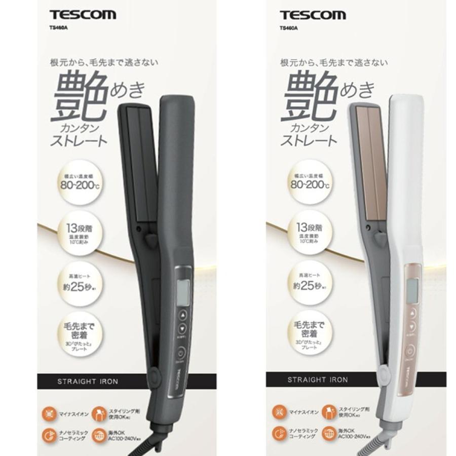 テスコム（TESCOM） ヘアアイロン ストレート ストレートアイロン コテ