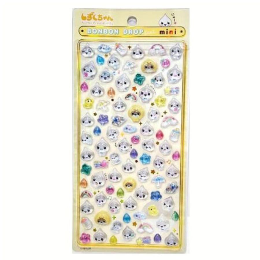 みるみるちゃん ボンボンドロップシール ミニ しずくちゃん クーリア