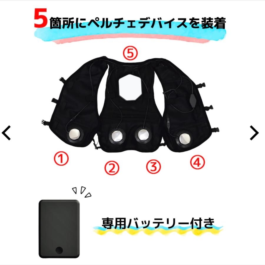 2025年モデル ワークマン ウィンドコア ペルチェベスト PRO2 冷暖房服