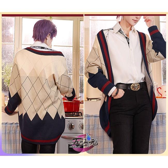 三分妄想 恋と深空 コスプレ ホムラ 非対称のロマン 衣装 ※ウィッグ