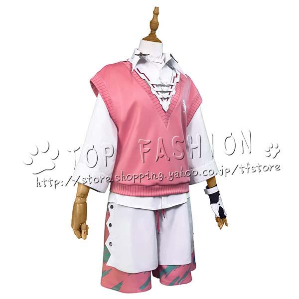 にじさんじ VTuber 赤城ウェン Akagi コスプレ衣装 ウィッグ 靴