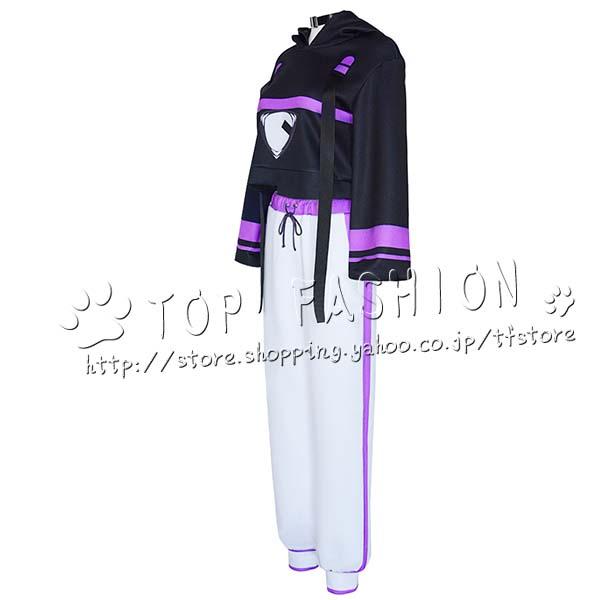 hololive ホロライブ 風 猫又おかゆ コスプレ衣装 ウィッグ cosplay