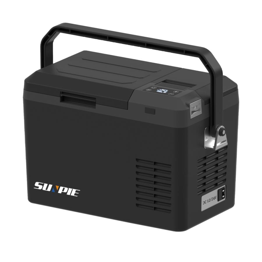 車載冷蔵庫 9L -22℃〜10℃ 持ち運び ポータブル冷蔵庫 急速冷凍 小型