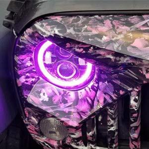 LEDヘッドライト 2019年最新機能を付きBluetooth RGBイカリング 7