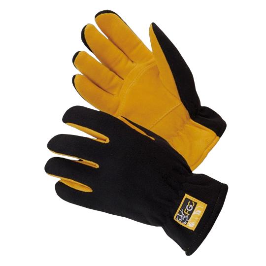 富士グローブ D-78 ヒートロック HEATLOK 鹿革手袋 防寒手袋 : スリー