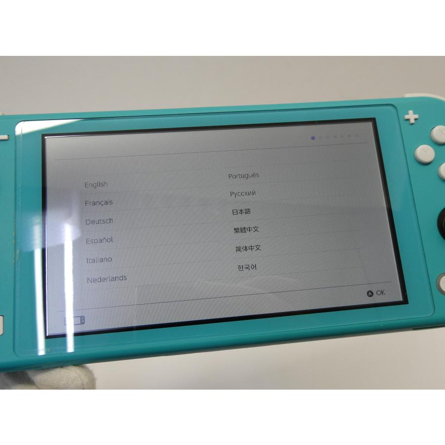 Nintendo Switch ジャンク Lite ターコイズ ゲーム機本体 △WE2844