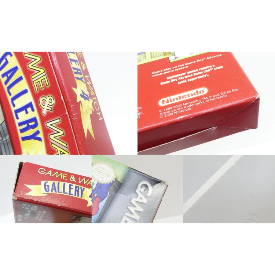 ゲームボーイアドバンス GBA 海外版 GAME & WATCH ギャラリー4 レトロ