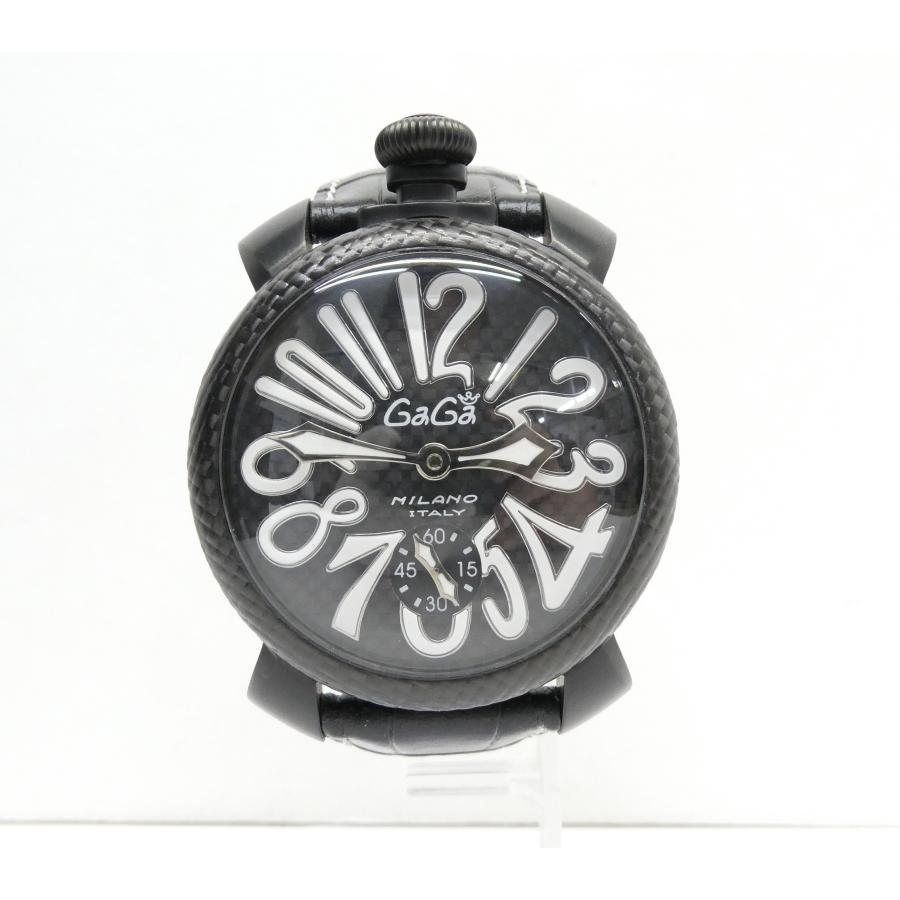 マヌアーレ ガガミラノ GAGA MILANO MANUALE 48 手巻 箱付 ※文字盤補修