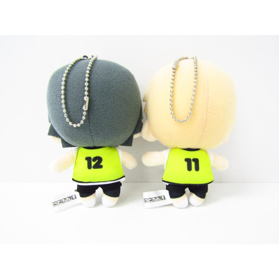 ハイキュー にとたん 月島蛍＆山口忠(ビブス) ボールチェーン付