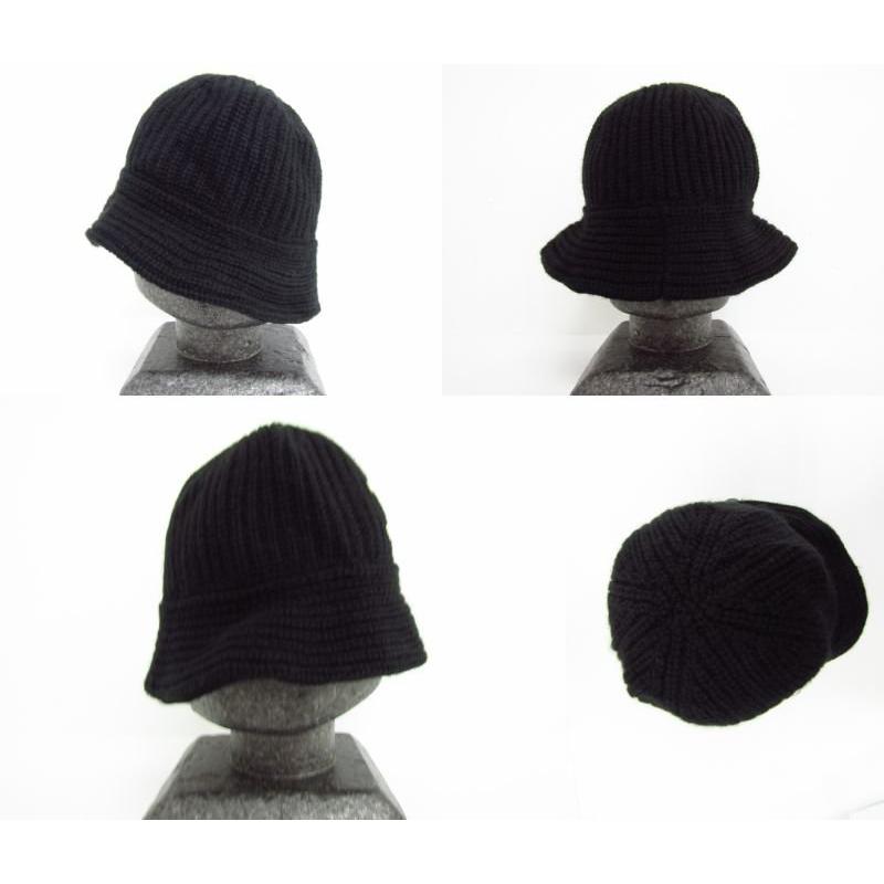 TRIOMPHE CELINE トリオンフ クロシェ バケットハット カシミア