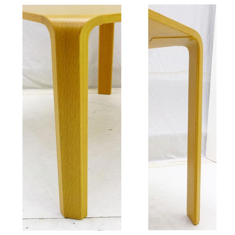 天童木工 中古 テーブル T-2687NA-ST Middle Type ナラ柾目 ST色 正規