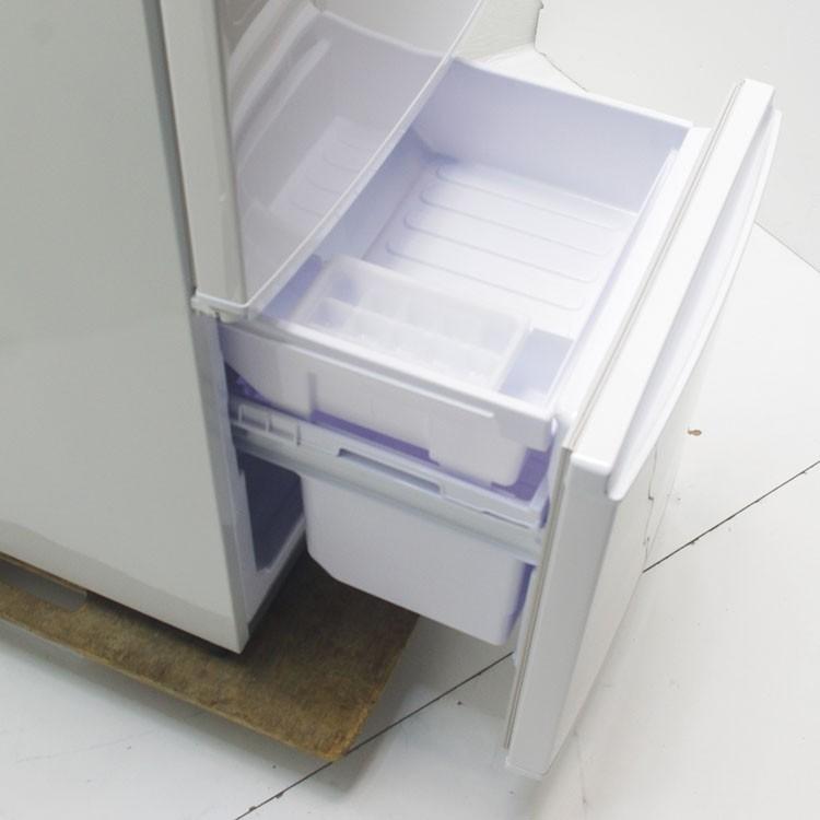 中古】【設置込み】シャープ 137L 2015年製 単身用2ドア冷凍冷蔵庫 SJ