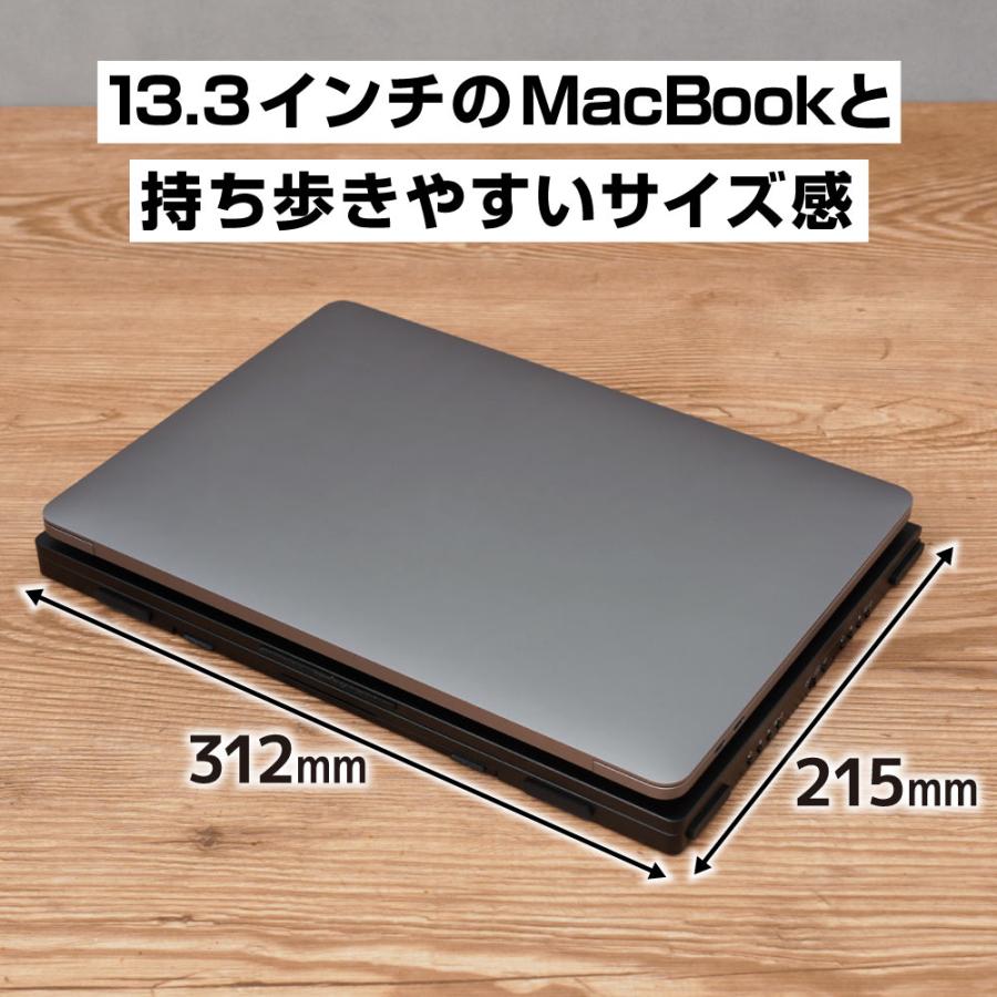THANKO デュアルモバイルモニター 14インチ 2画面 ポータブルモニター