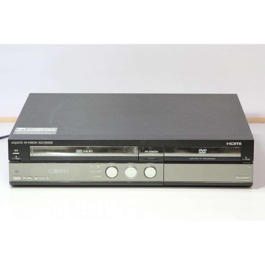SHARP 250GB HDD搭載ビデオ一体型DVDレコーダー DV-ACV52 【中古品