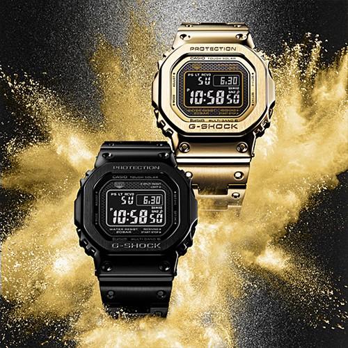 G-SHOCK フルメタル ブラック GMW-B5000GD-1JF メンズ 腕時計 電波