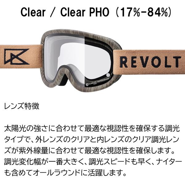 完売 SALE 23-24 ゴーグル リボルト スノーボード REVOLT [ SUPER