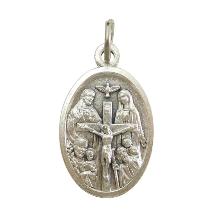 メダイ 聖人 ペンダント - イエス キリスト 聖母 マリア 聖ヨセフ 聖