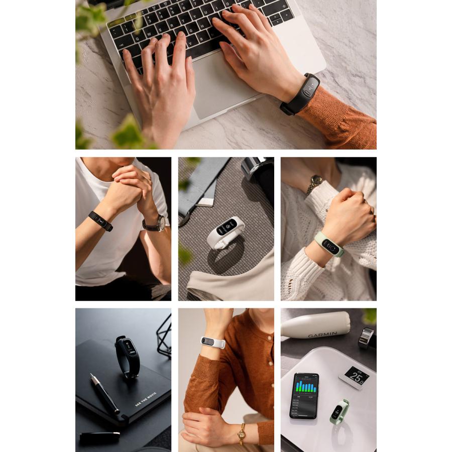 vivosmart ガーミン GARMIN ヴィヴォスマート5 5 Black Lサイズ 010