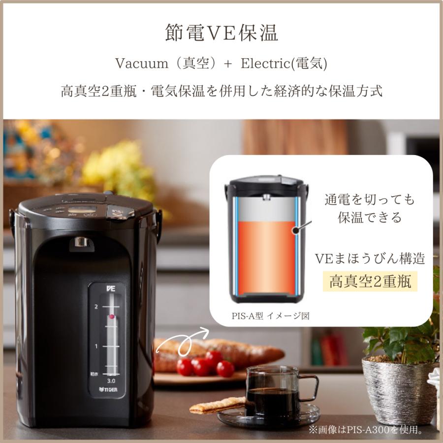 とく子さん 爆買 電気ポット 小型 保温 タイガー 省エネ 2l 蒸気レス