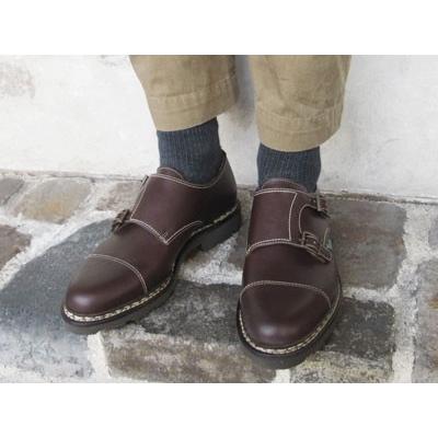 Paraboot（パラブーツ） ウィリアム メンズ ダブルモンク ビジネス