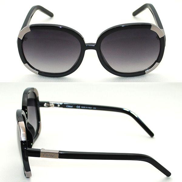 Chloe（クロエ） サングラス CL2119 001 ブラック 103 アイボリー 210