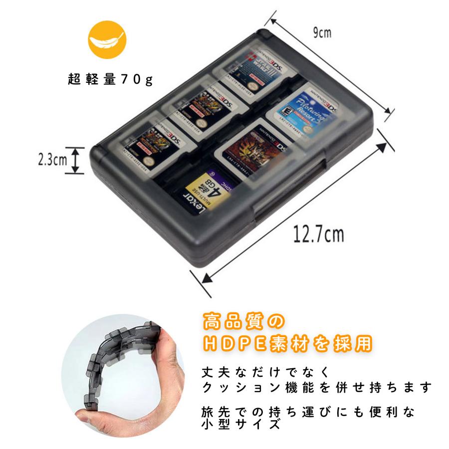 DS 3DS ゲーム ソフト 収納 ケース SD 任天堂 カセット カード